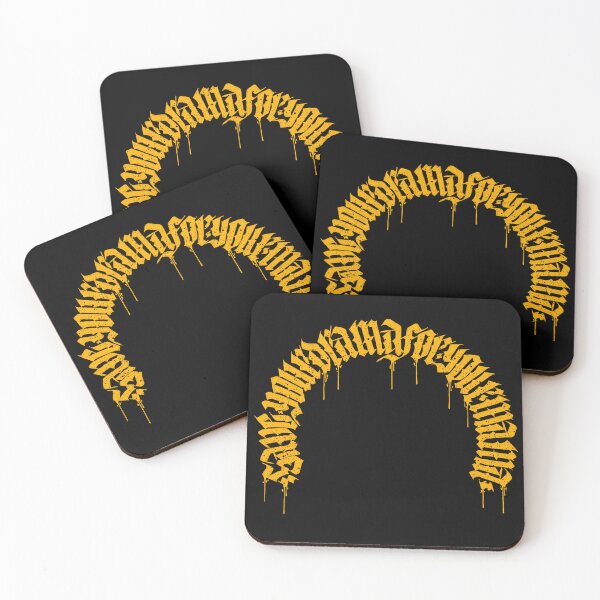 Item preview, Save Your Drama For Your Mama Yellow Calligraphy  designed and sold by heniyau.vision.