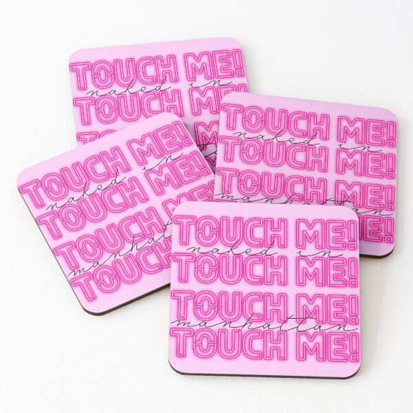 Item preview, Neon Naked in Manhattan Touch Me Chappell Roan - Black Font designed and sold by Square Peg's.