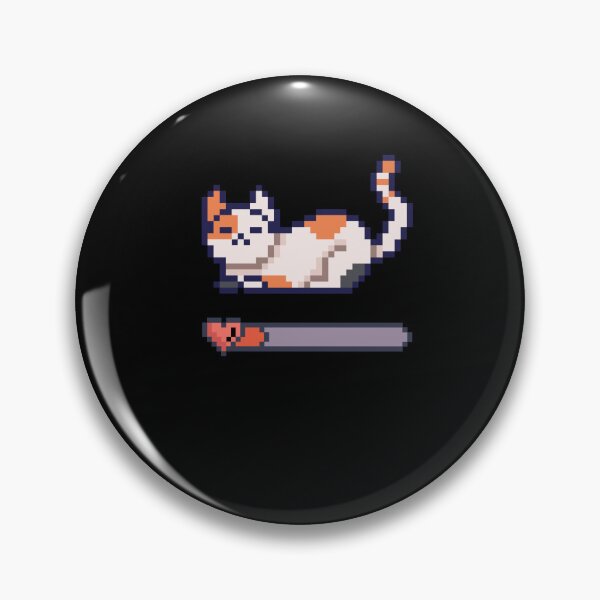 Artikelvorschau, RPG Cat - Pixel Cat Gesundheitsleiste entworfen und verkauft von triharder12.