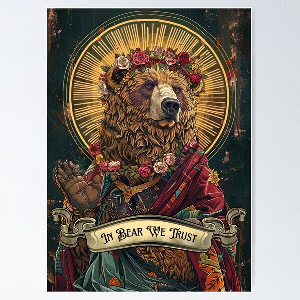 Item preview, In Bear We Trust designed and sold by wechoosebear.