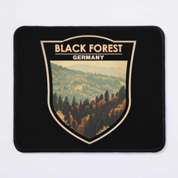 Item preview, Black Forest Germany Travel Art Badge designed and sold by KrisSidDesigns.