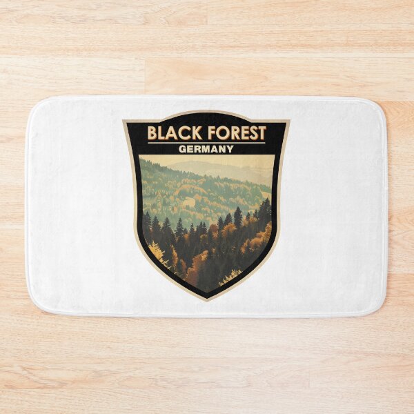 Item preview, Black Forest Germany Travel Art Badge designed and sold by KrisSidDesigns.