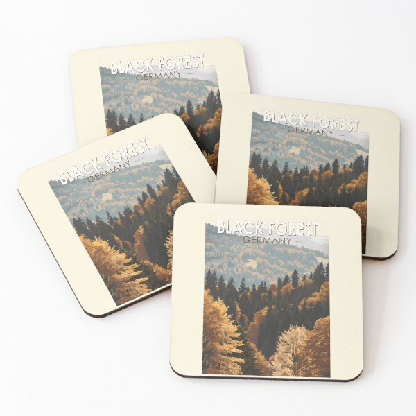 Item preview, Black Forest Germany Travel Art Vintage designed and sold by KrisSidDesigns.