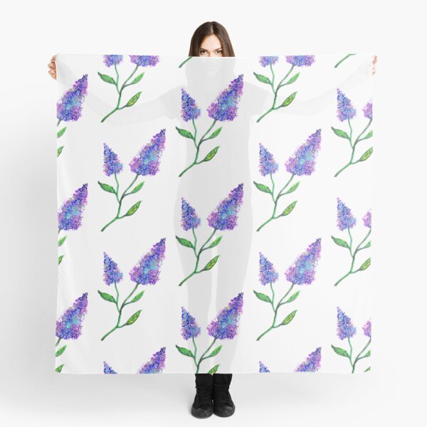 Lilacs in Bloom Scarf