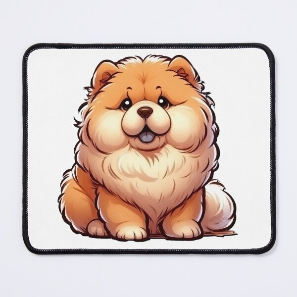 Item preview, Cutest Cartoon Chowchow Puppy designed and sold by Scandinavian-Ai.