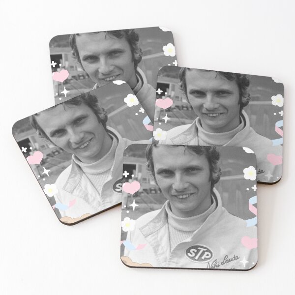 Item preview, Niki Lauda cute print designed and sold by cceridwenx.