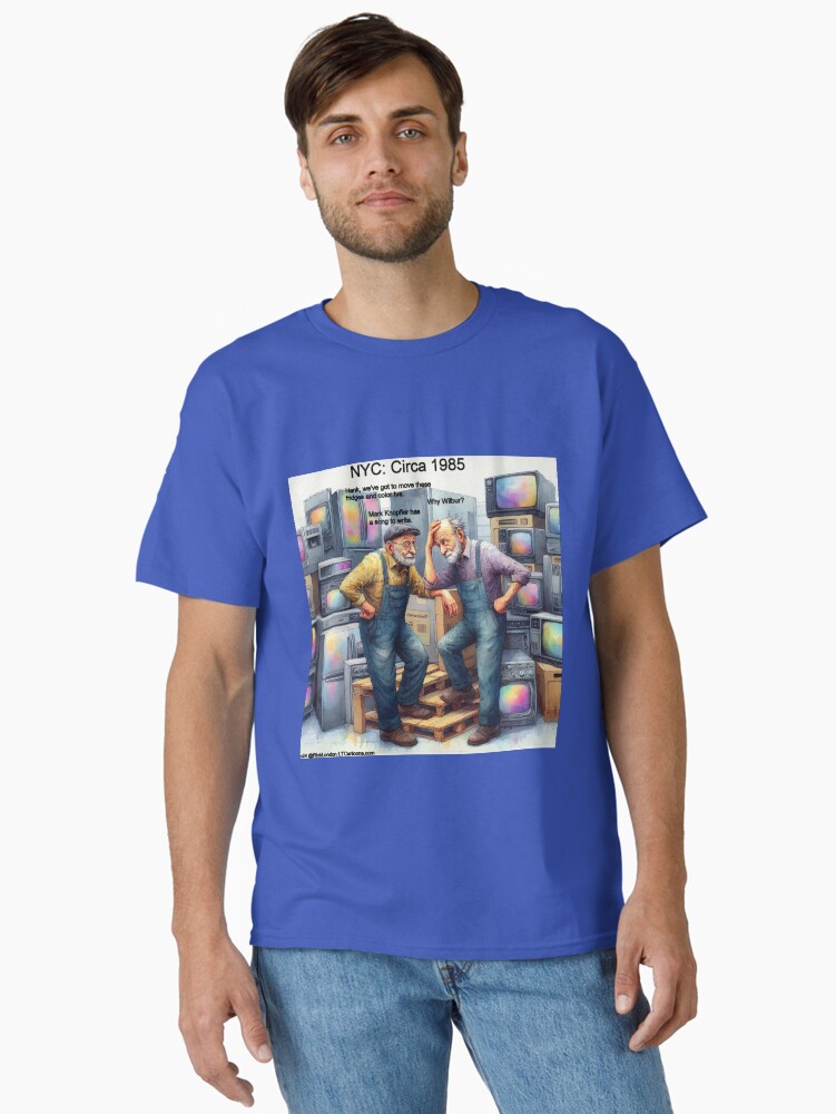 Thumbnail 1 of 7, Classic T-Shirt, Money For Nothing And The Chicks For Free designed and sold by ltcartoons.