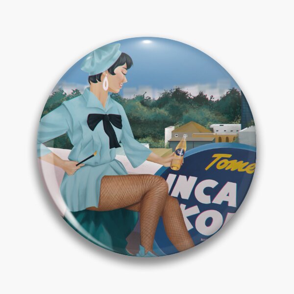 Item preview, Vintage Inka Kola Poster designed and sold by Cobalto24.
