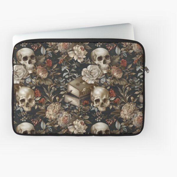 Item preview, Dark Academia Skull Pattern designed and sold by JenArtish.