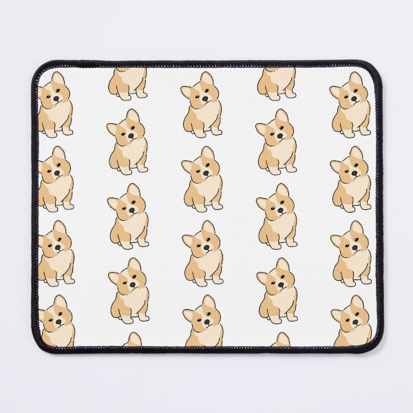 Item preview, (Repeating) Cute Corgi Dog Puppy designed and sold by Lyxvrt.