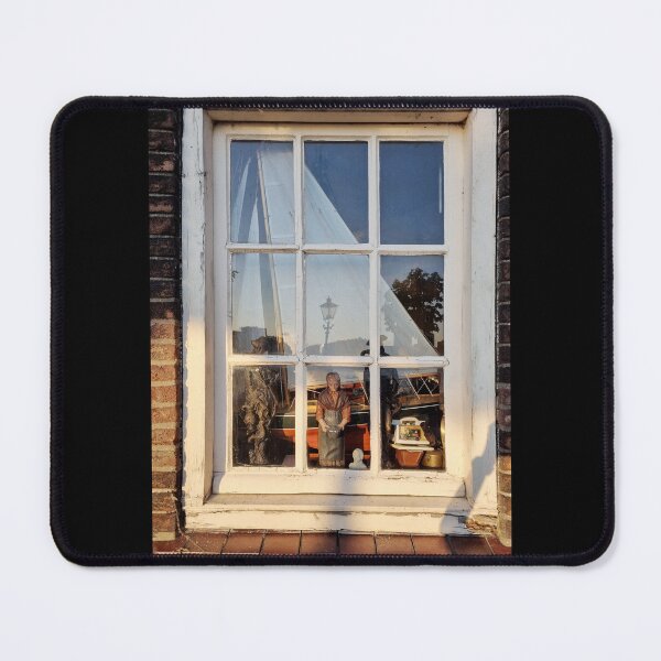 Item preview, Antique Charm: Sculptures, Sailboat, and Street Reflection Window designed and sold by InbalTurShalom.