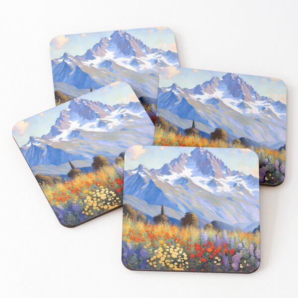 Item preview, Mountain flowers designed and sold by Serene-Hue-Code.