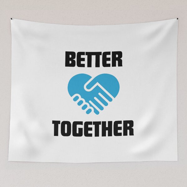 Item preview, Better Together Text Design  designed and sold by ZingZone.