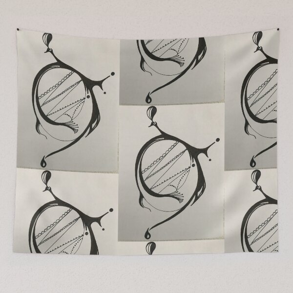 Item preview, Just black lines and curves 1 designed and sold by AgadooB.