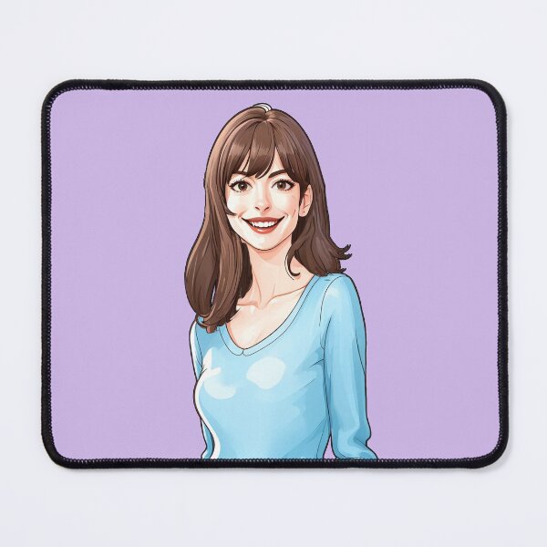 Item preview, Anne Hathaway Cartoon designed and sold by baranskini.