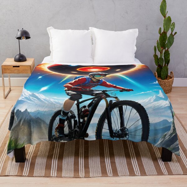 Item preview, Pursued: MTB Rider’s Encounter with UFO designed and sold by GrizzlyCollective.