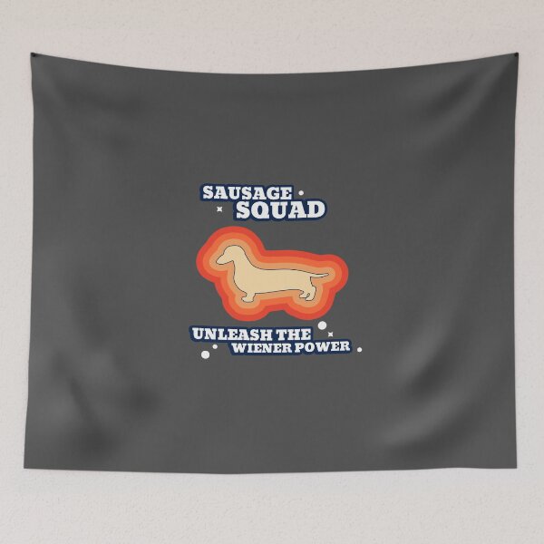 Item preview, Sausage Squad Dachshund Wiener Dog Doxie Badger Dog designed and sold by SvenJ94.