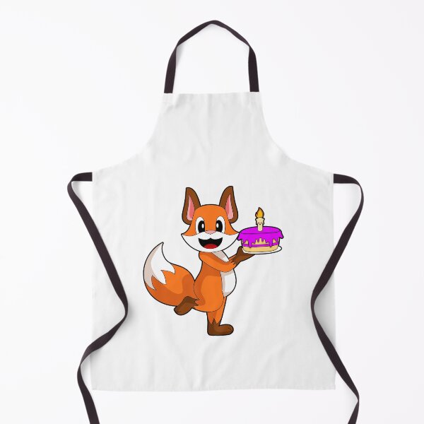 Item preview, Fox Birthday Candle Cake designed and sold by Snabdesign84.