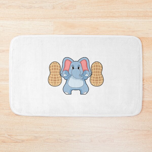Item preview, Elephant Bodybuilder Peanuts Bodybuilding designed and sold by Snabdesign84.