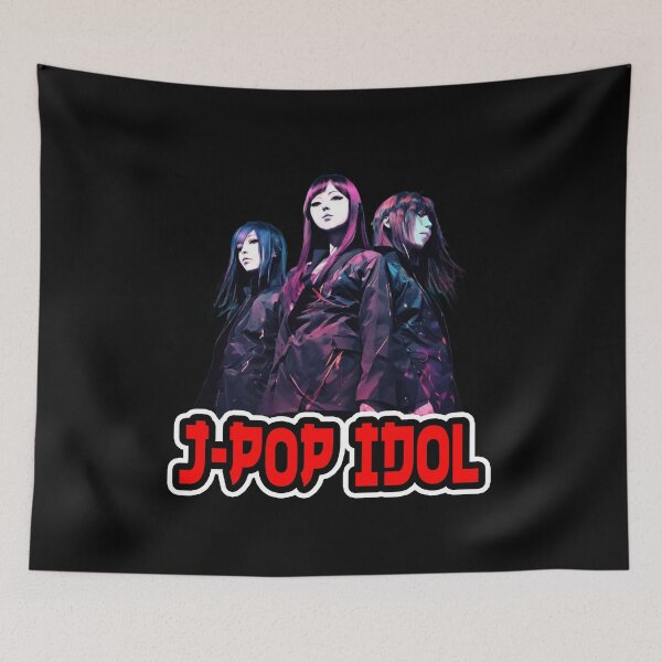 Item preview, Jpop Idol, Dark Kawaii Art, Unique Anime Style designed and sold by Burn-Ego.