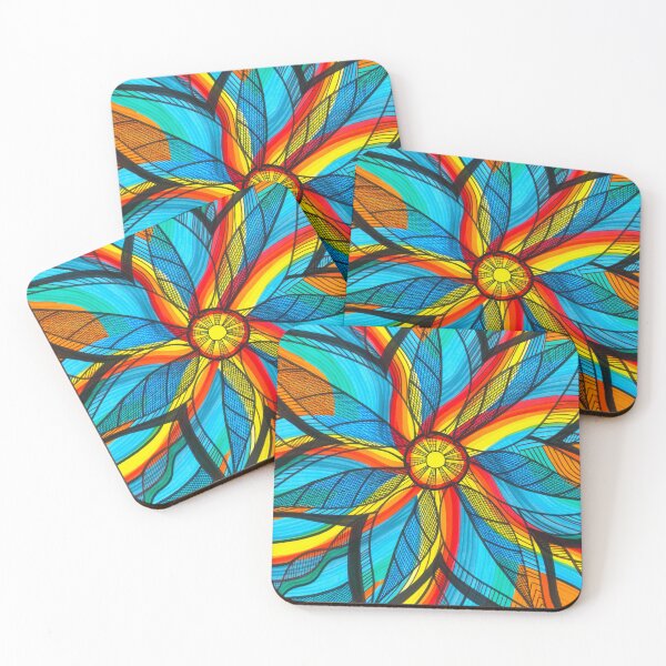 Item preview, Multicolored Flower Pinwheel with Deoxyribonucleic Streamers designed and sold by artofkathleen.
