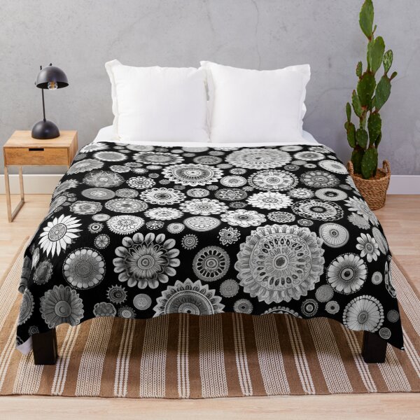 Aperçu de l'œuvre Fleurs monochromes créée et vendue par KyzArt01.