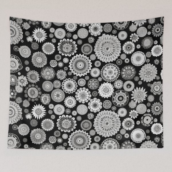Aperçu de l'œuvre Fleurs monochromes créée et vendue par KyzArt01.