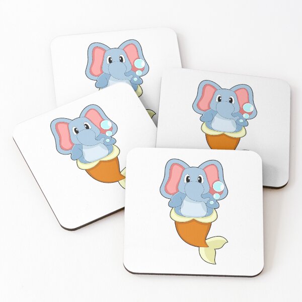 Item preview, Elephant Mermaid designed and sold by Snabdesign84.