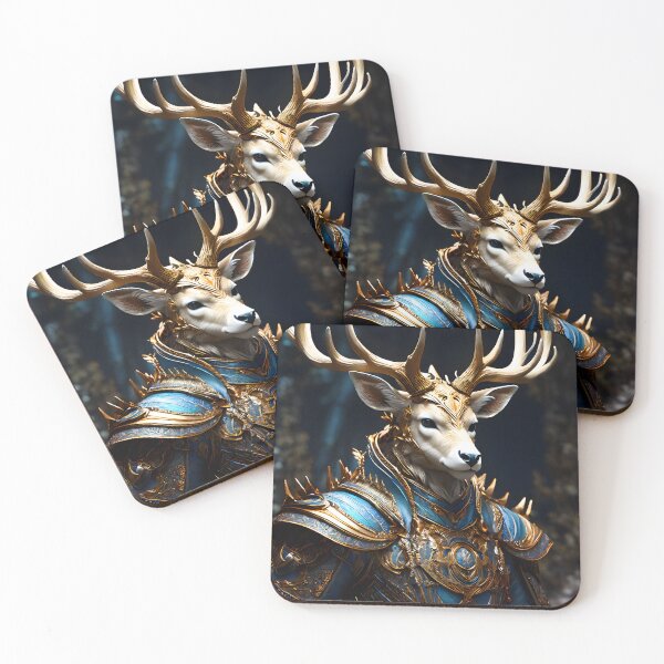 Item preview, Knight deer designed and sold by Jambonfromage.