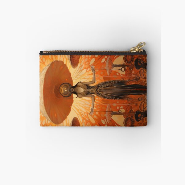 Item preview,  Mushroom Goddess, Soma Diety, Art Nouveau Mushroom Art designed and sold by Art.Fusion.Studio.