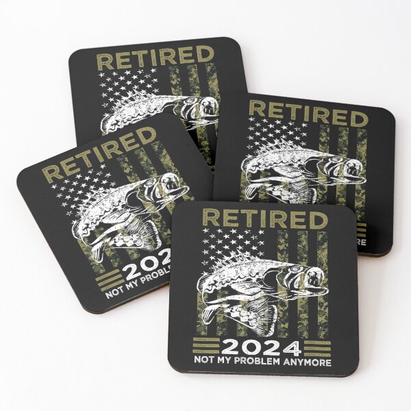 Item preview, Funny Fishing Retired 2024 Not My Problem Anymore Retirement designed and sold by CHAKSTYLE.