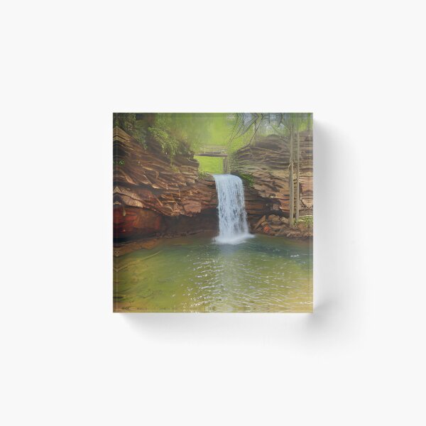 Item preview, Little Stony Falls Dungannon Virginia Photography designed and sold by CrystalWillette.