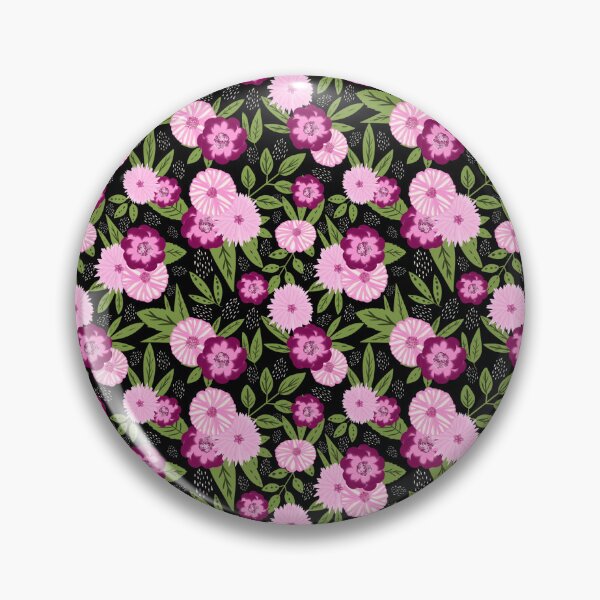 Item preview, Rosas primaverales y flores moradas. designed and sold by Sheila McDowell Design.