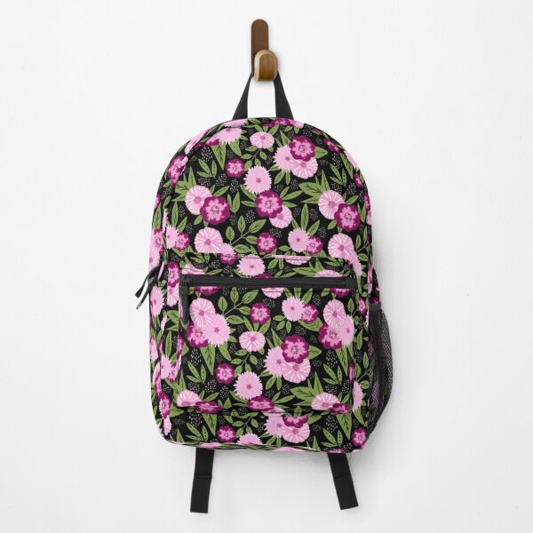 Artikelvorschau, Frühlingsrosa und lila Blumen entworfen und verkauft von Sheila McDowell Design.