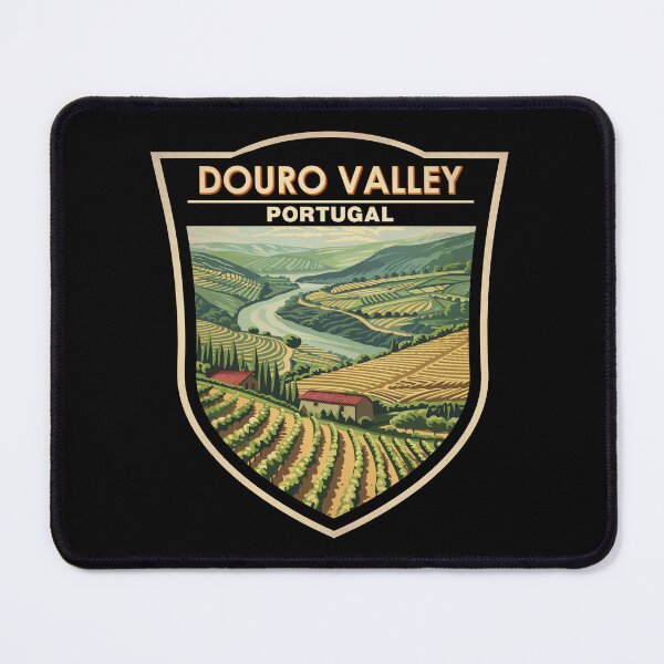 Item preview, Douro Valley Portugal Travel Art Badge designed and sold by KrisSidDesigns.