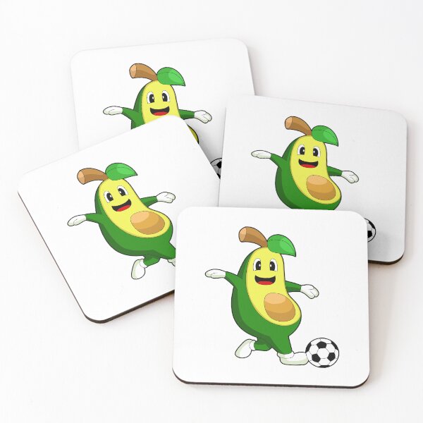 Item preview, Avocado Soccer player Soccer Sports designed and sold by Snabdesign84.