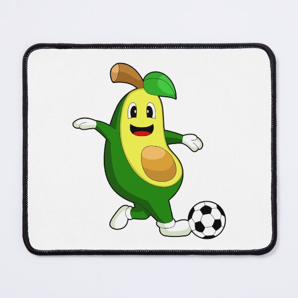 Item preview, Avocado Soccer player Soccer Sports designed and sold by Snabdesign84.