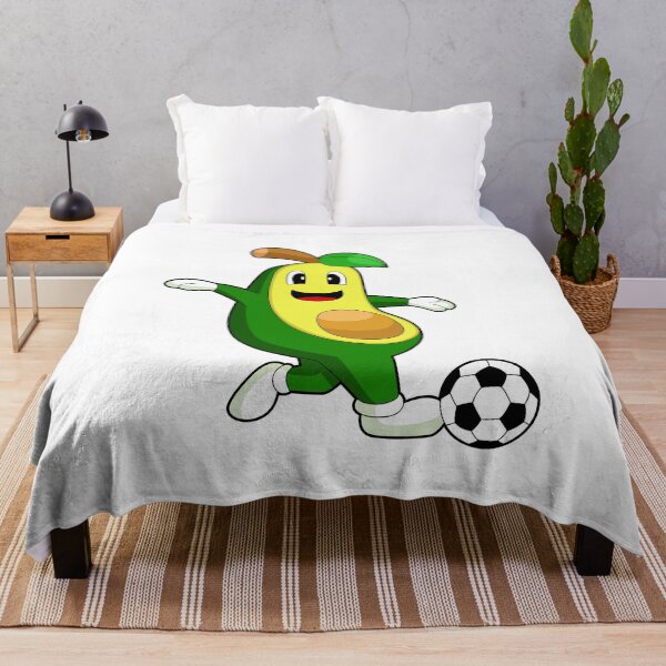 Item preview, Avocado Soccer player Soccer Sports designed and sold by Snabdesign84.