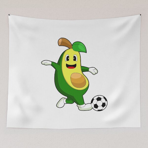 Item preview, Avocado Soccer player Soccer Sports designed and sold by Snabdesign84.