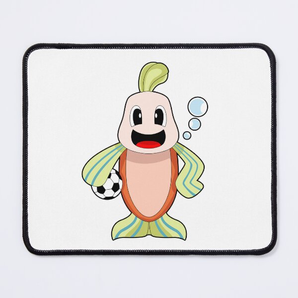 Item preview, Fish Soccer player Soccer Sports designed and sold by Snabdesign84.