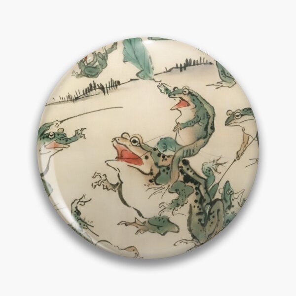 Item preview, Battle of the Frogs Kawanabe Kyosai designed and sold by Onodera.