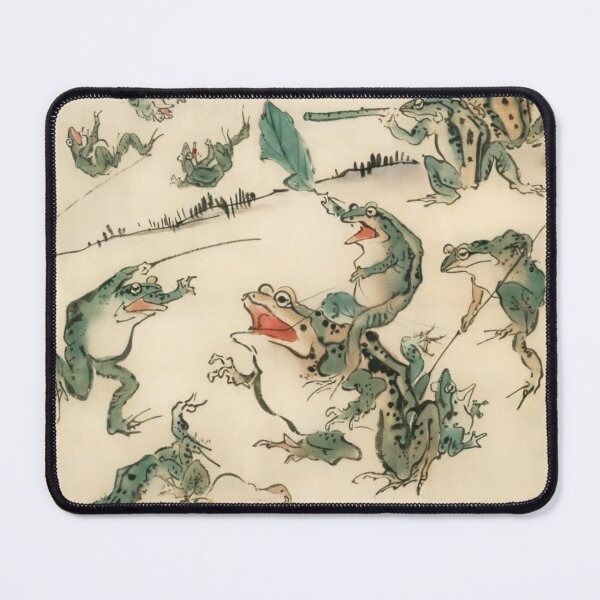 Item preview, Battle of the Frogs Kawanabe Kyosai designed and sold by Onodera.