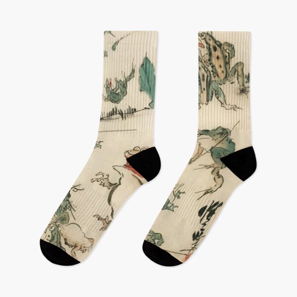 Item preview, Battle of the Frogs Kawanabe Kyosai designed and sold by Onodera.