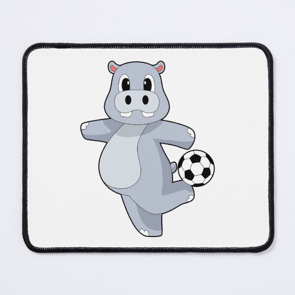 Item preview, Hippo Soccer player Soccer Sports designed and sold by Snabdesign84.