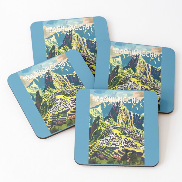 Item preview, Machu Picchu Peru South America Travel Art Vintage designed and sold by KrisSidDesigns.