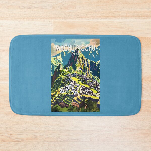 Item preview, Machu Picchu Peru South America Travel Art Vintage designed and sold by KrisSidDesigns.