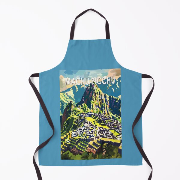 Item preview, Machu Picchu Peru South America Travel Art Vintage designed and sold by KrisSidDesigns.