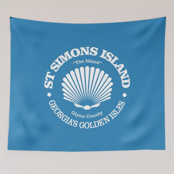 Item preview, St Simons Island (seashell) designed and sold by curranmorgan.