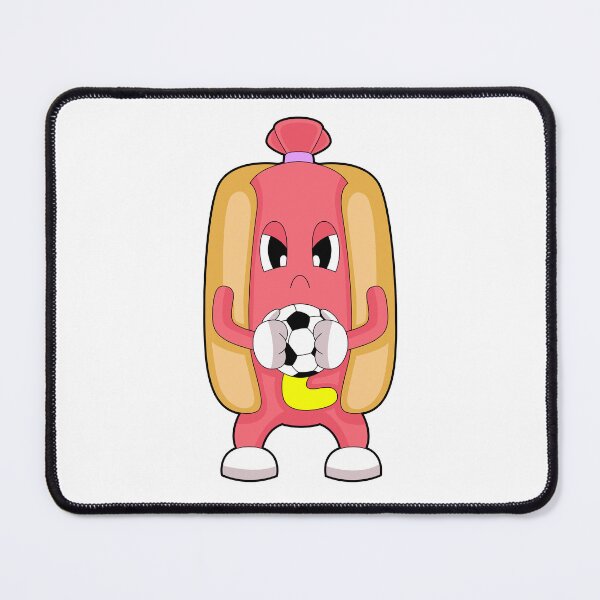 Item preview, Hotdog Soccer player Soccer Sports designed and sold by Snabdesign84.