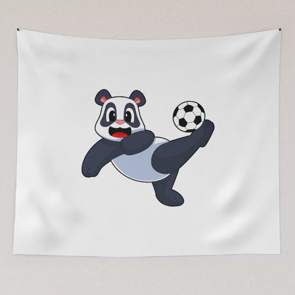 Item preview, Panda Soccer player Soccer Sports designed and sold by Snabdesign84.